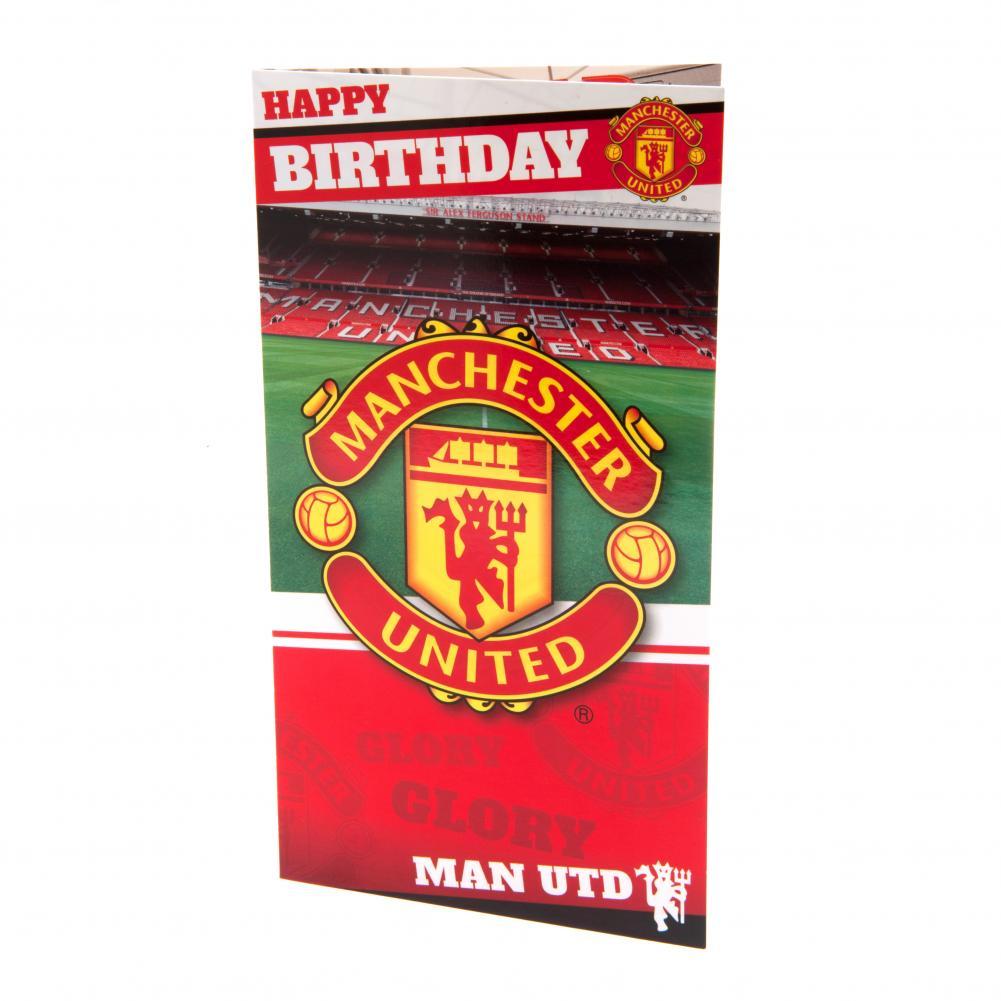 Manchester United FC Birthday Card