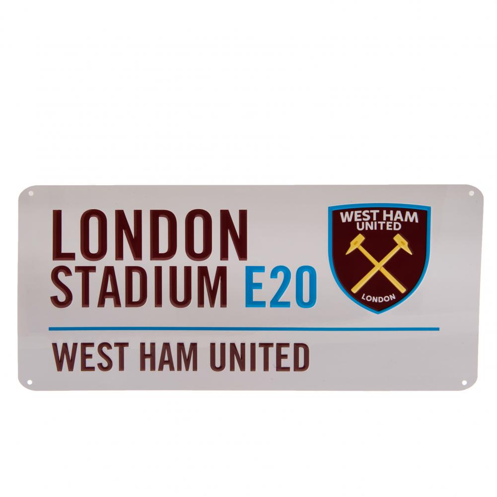 West Ham United FC Street Sign