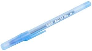 Bic Round Stic Medium Writing Ball Pen Blue Pack of 8