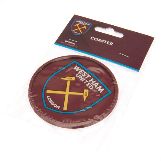 West Ham United FC Silicone Coaster