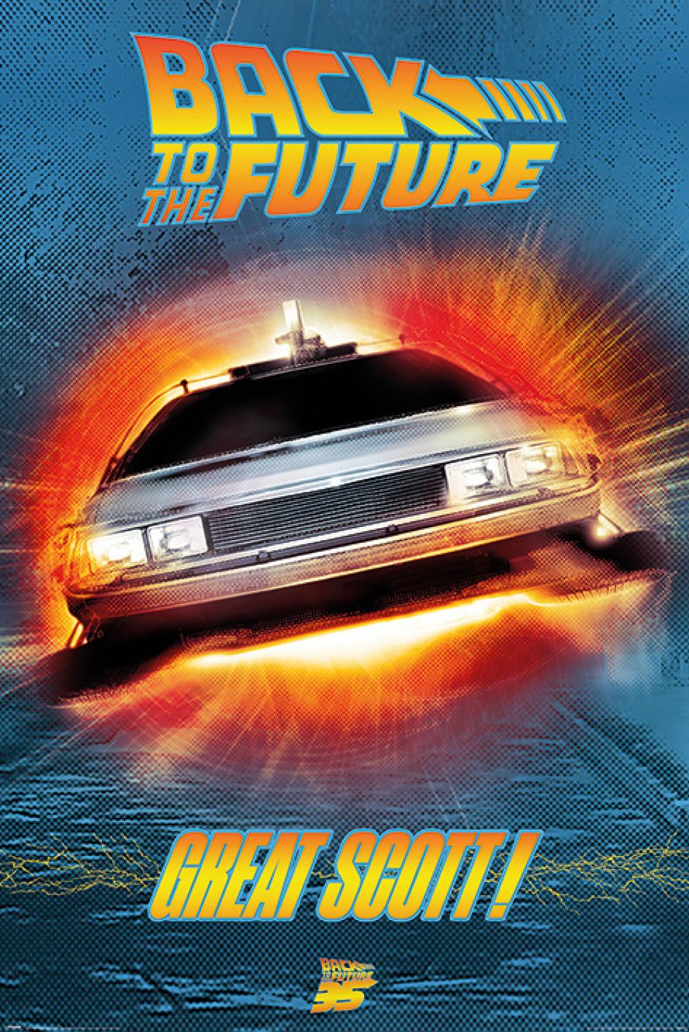 Back To The Future Poster Great Scott! 233