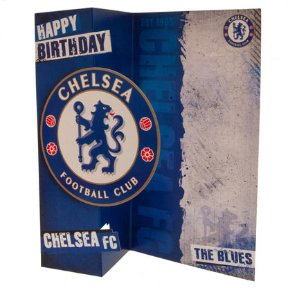 Chelsea FC Birthday Card The Blues