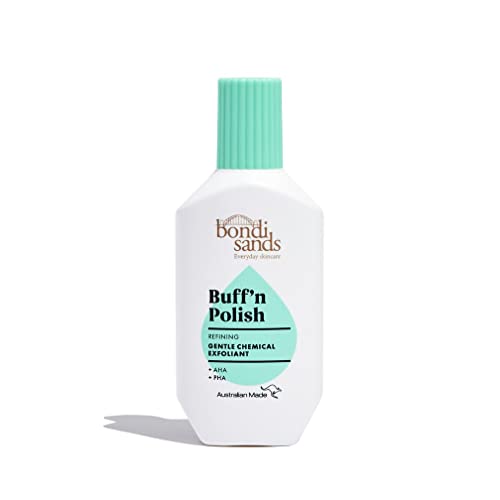 Bondi Sands Buff’ N Polish Gentle Chemical Exfoliant 30ml| Enriched with Cherry Blossom | Suitable for sensitive skin | Vegan + Cruelty Free| 30ml/1.01 Fl Oz