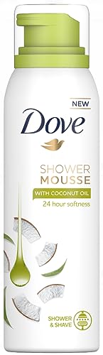 Dove Coconut Oil Shower Mousse, 200ml