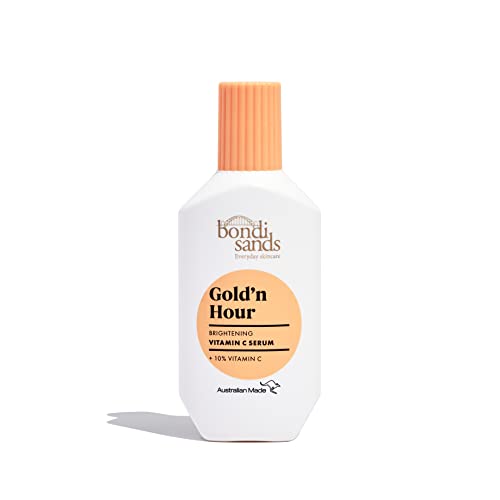 Bondi Sands Gold'n Hour Vitamin C Serum 30mL | 10% Vitamin C | Suitable for sensitive skin | Vegan + Cruelty Free| 30ml/1.01 Fl Oz