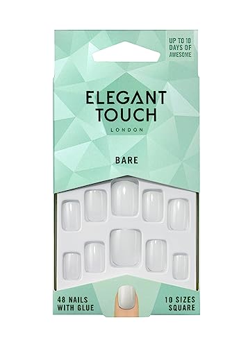 Elegant Touch Bare Nails Square