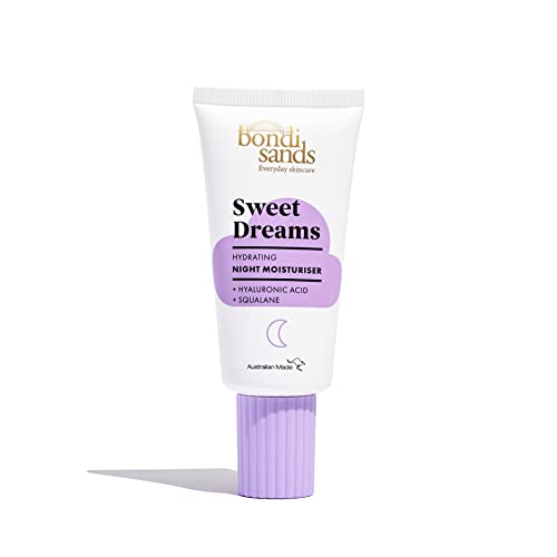 Bondi Sands Sweet Dreams Night Moisturiser 50mL| Enriched with Hyaluronic Acid | Suitable for sensitive skin | Vegan + Cruelty Free| 50ml/1.69 FL Oz