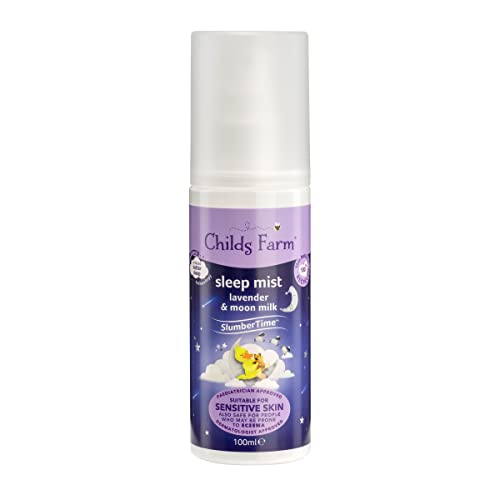 Childs Farm SlumberTime Sleep Mist Lavender and Moon Milk Suitable for Babies with Dry, Sensitive and Eczema-prone Skin 100ml