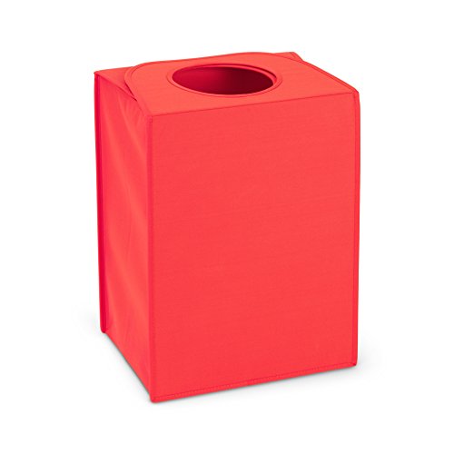 Brabantia Rectangular Portable Laundry Basket - Passion Red