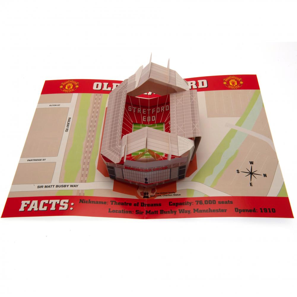 Manchester United FC Pop-Up Birthday Card