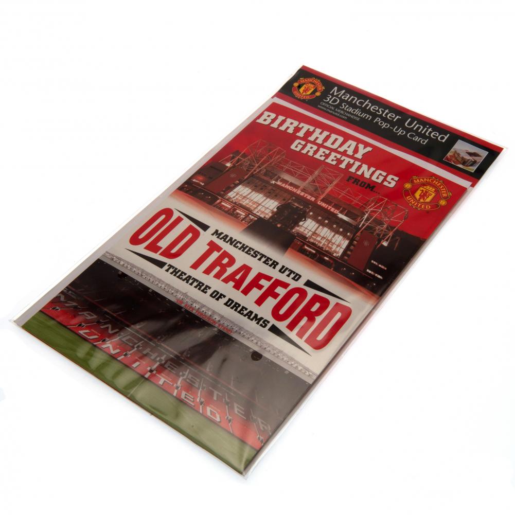 Manchester United FC Pop-Up Birthday Card