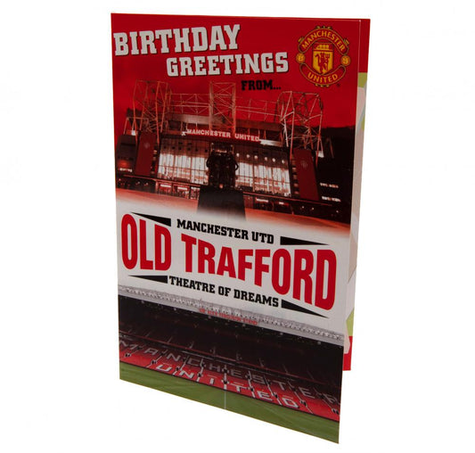 Manchester United FC Pop-Up Birthday Card