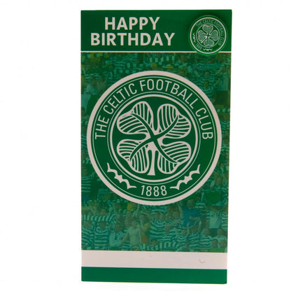 Celtic FC Birthday Card & Badge