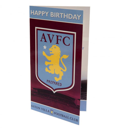 Aston Villa FC Birthday Card