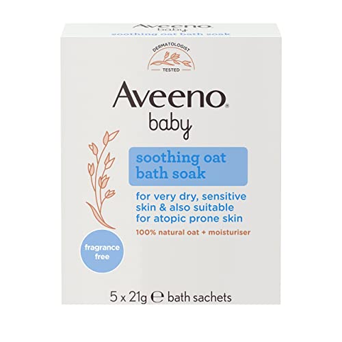 AVEENO® Baby Soothing Oat Bath Soak 5 x 21g sachets