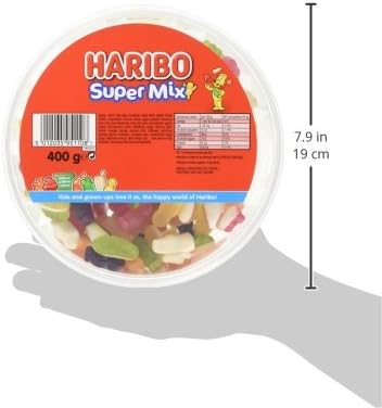 Haribo Super Mix Part Size 400g Share Tub | Without Artificial Colours ...