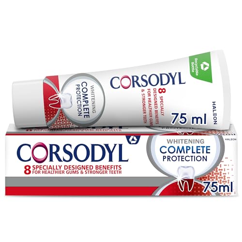 Corsodyl Whitening Complete Protection Toothpaste 75ml