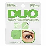 Duo Brush On Striplash Adhesive, White, 5 g (Pack of 1)