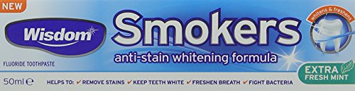 Wisdom 50 ml Smokers Anti-Stain Whitening Toothpaste 50ml