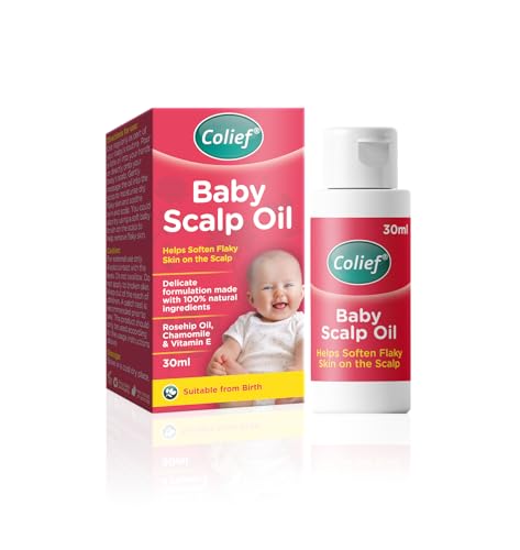 Colief - Baby Scalp Oil - 30ml - Soothing Moisturising Oil for Baby Scalp and Skin - Preventative of Itchy, Flaky, Dry, Damaged Skin and Cradle Cap.