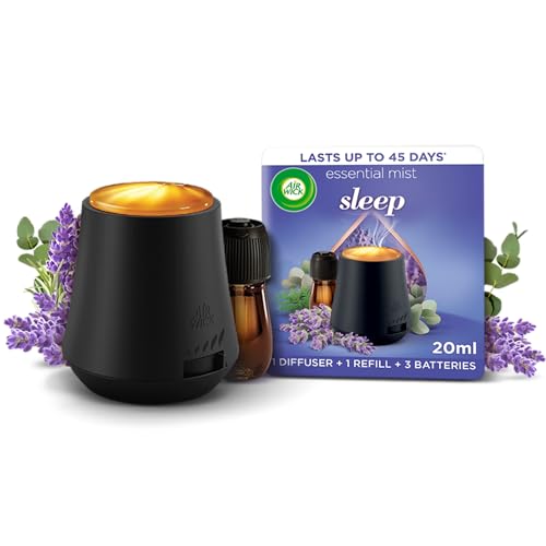 Airwick Essential Mist Diffuser Kit, Sleep,1 Device & 1 refill (20 ml)