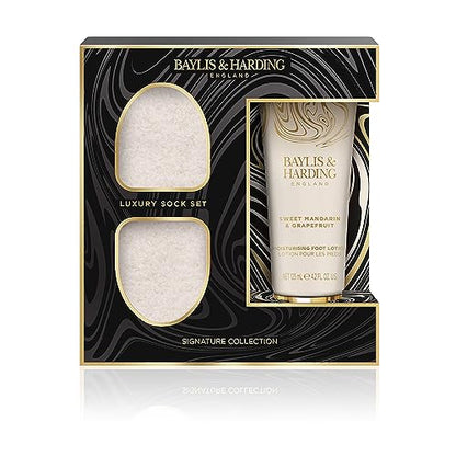 Baylis & Harding Sweet Mandarin and Grapefruit Luxury Foot Care Gift Set (Pack of 1) - Vegan Friendly