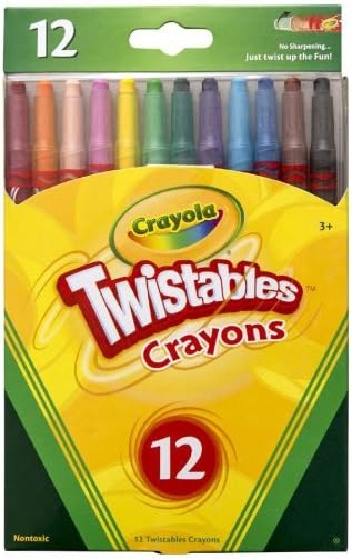 Crayola Twistables Colouring Crayons 12PK