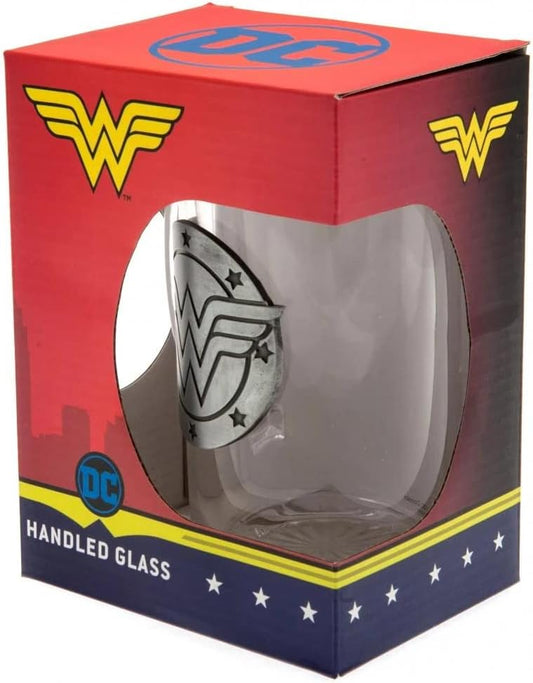 DC Comics Wonder Woman Glass Stein