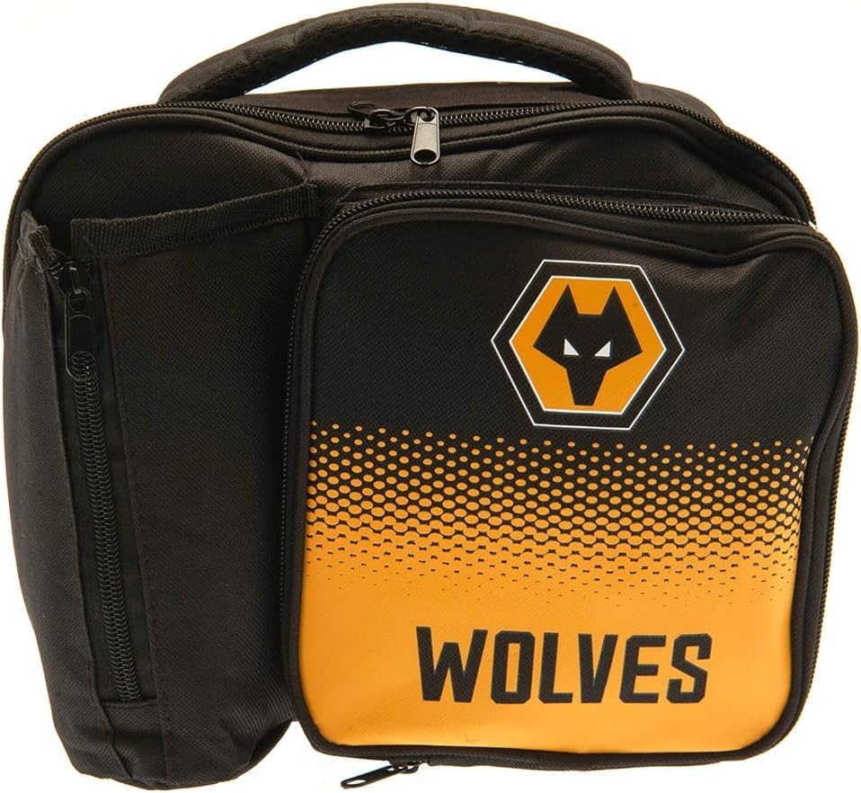 Wolves Fade Lunch Bag with Bottle Holder