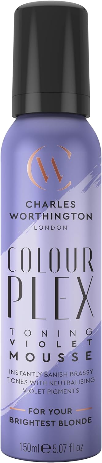 Charles Worthington Colourplex Toning Violet Colour Revive Mousse