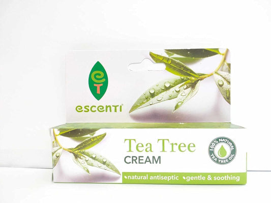 Escenti Tea Tree Natural Antiseptic/ Gentle Soothing Cream 28G