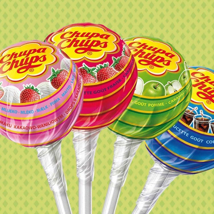 Chupa Chups Party Sweets - Tub Of Assorted Fruity Lollipops