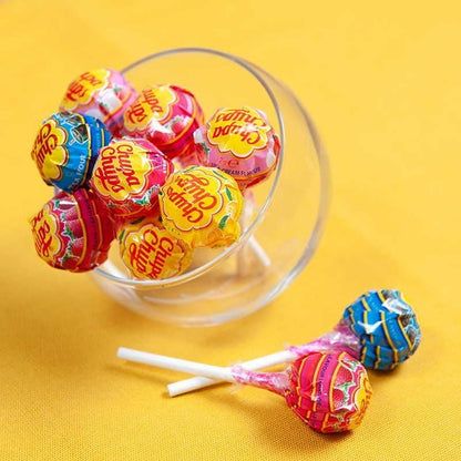 Chupa Chups Party Sweets - Tub Of Assorted Fruity Lollipops