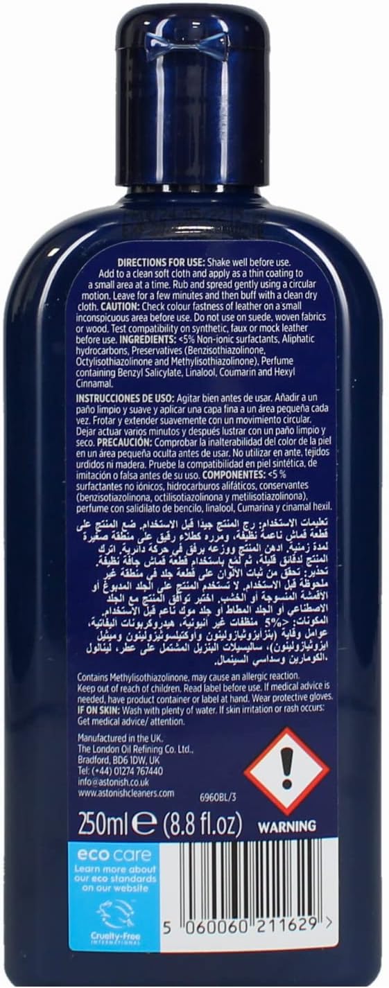 Astonish Leather Conditioning Cream 250ml