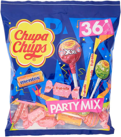 1X 36Pack Chupa Chups Variety Party Mix Sweet Bag