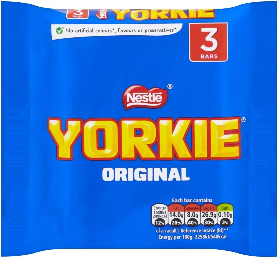 Yorkie Milk Chocolate Multipack 138 G