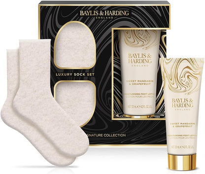 Baylis & Harding Sweet Mandarin and Grapefruit Luxury Foot Care Gift Set (Pack of 1) - Vegan Friendly