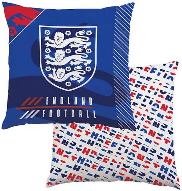 England FA Glory Three Lions Crest Cushion