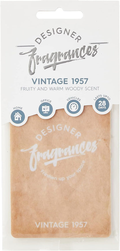 Designer Fragrances Vintage 1957 Air Fresheners 2D Cards