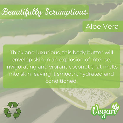 Beautifully Scrumptious Body Butter Aloe Vera 220ml