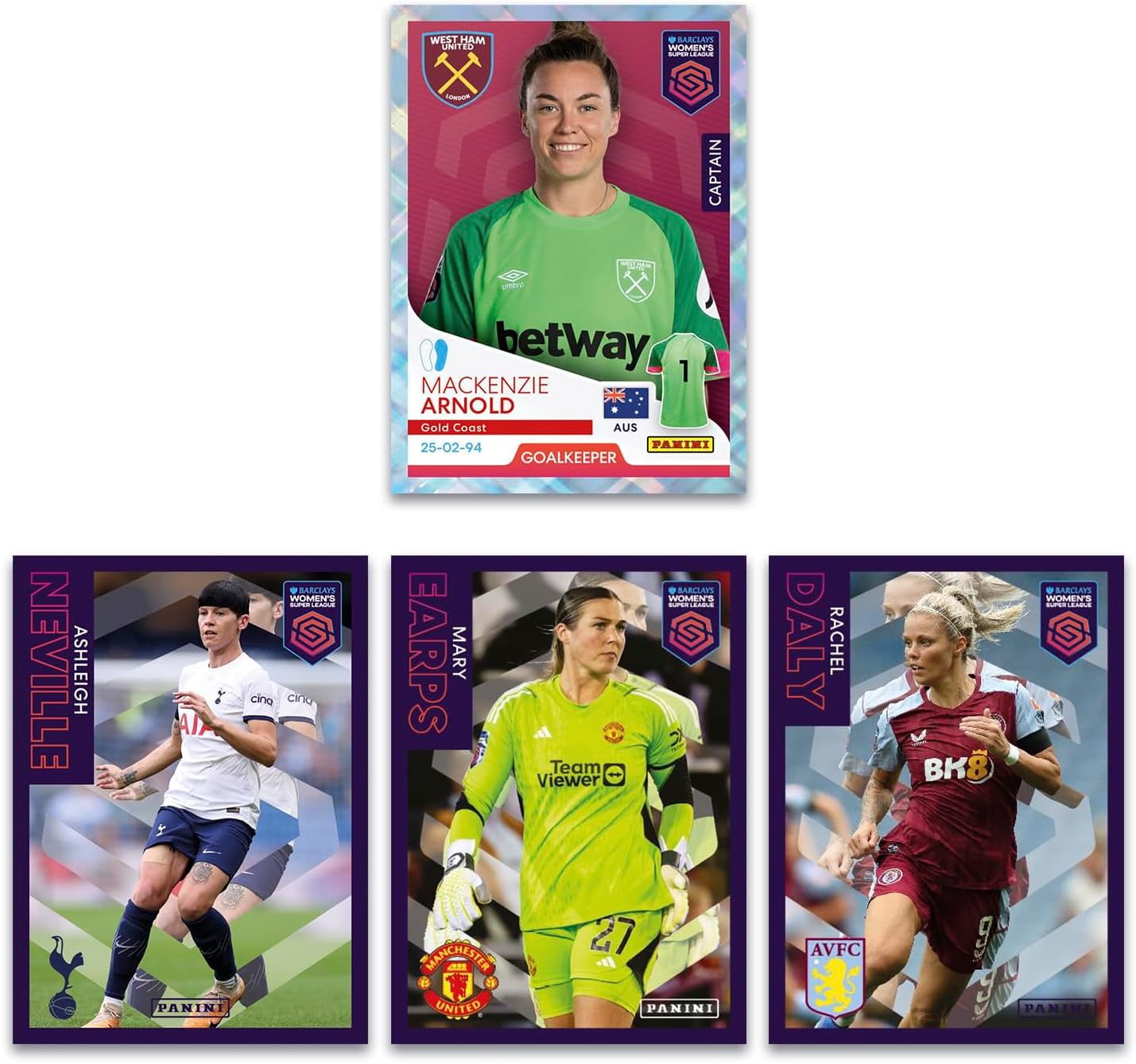 Women's Super League 2023/24 Sticker Collection Starter Pack