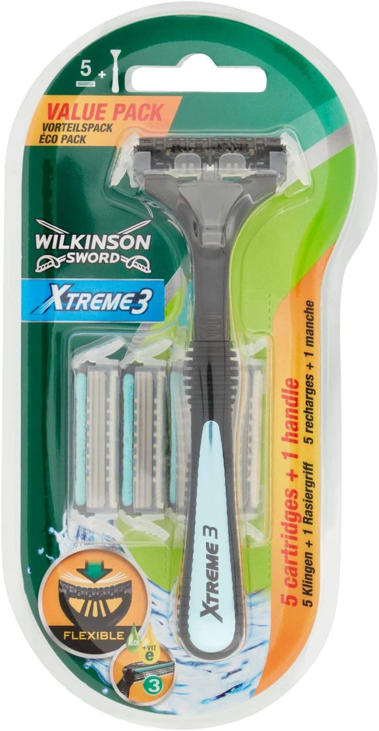 WILKINSON SWORD XTREME 3 HYBRID + 5 CARTRIDGES