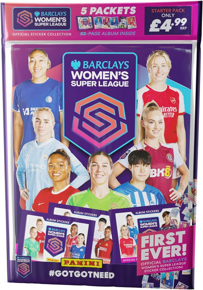 Women's Super League 2023/24 Sticker Collection Starter Pack