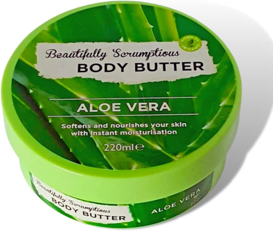 Beautifully Scrumptious Body Butter Aloe Vera 220ml