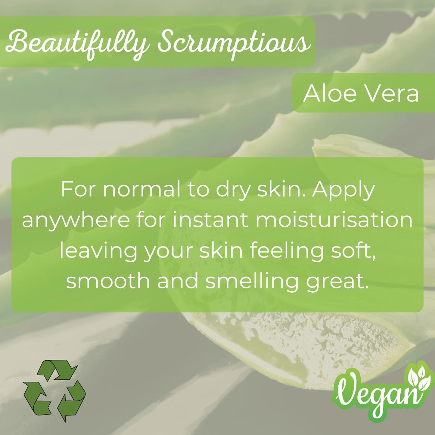 Beautifully Scrumptious Body Butter Aloe Vera 220ml