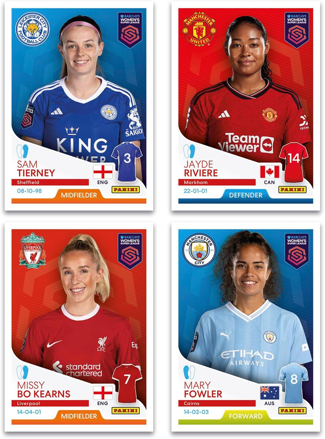 Women's Super League 2023/24 Sticker Collection Starter Pack