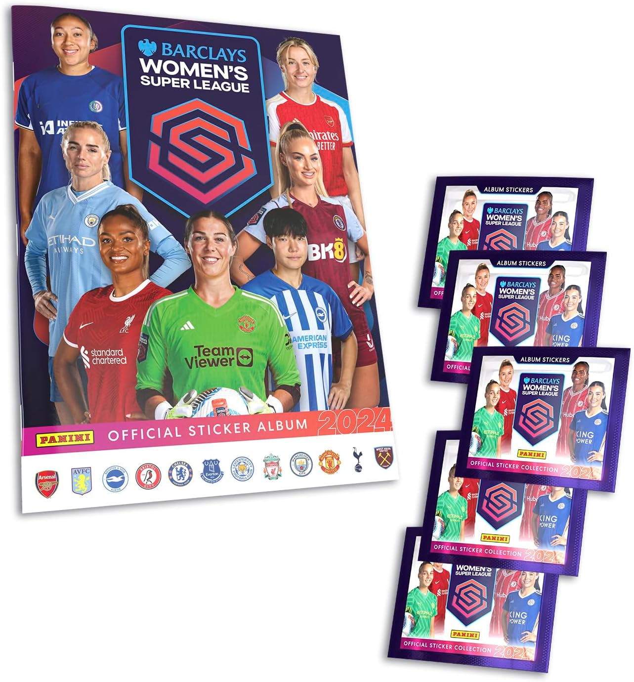 Women's Super League 2023/24 Sticker Collection Starter Pack