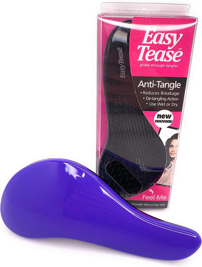 Easy Tease Anti Tangle Brush Pink/Purple/Black