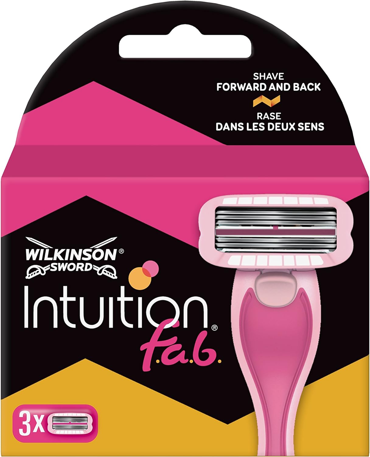 Wilkinson Sword Intuition FAB Women's Razor Blade Refills