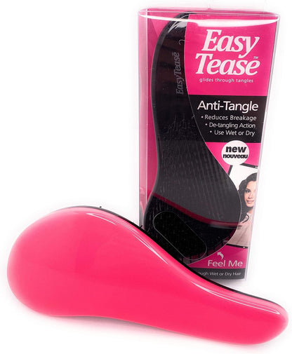 Easy Tease Anti Tangle Brush Pink/Purple/Black